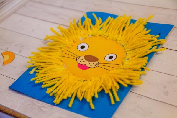 Лев поделка для детей