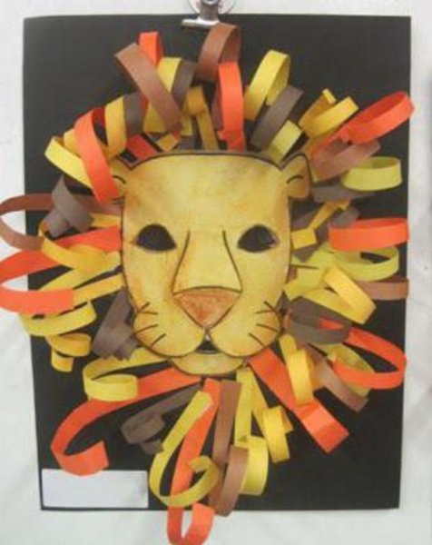 Поделка Лев
