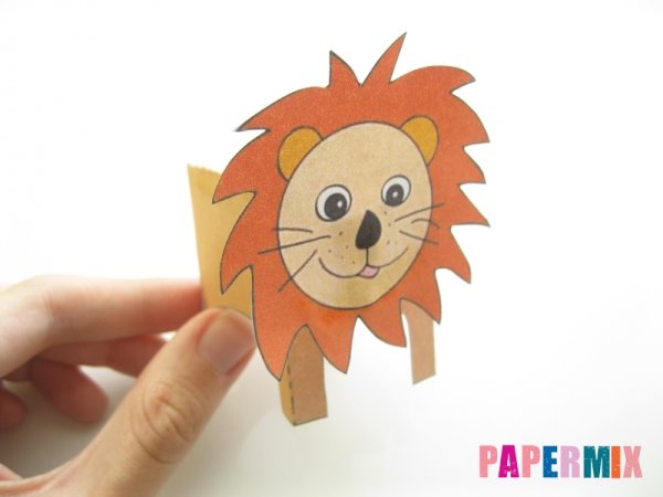 Поделка Лев