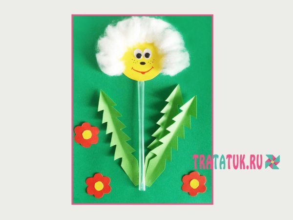 Объемные аппликации для детей