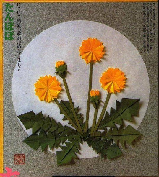 Поделка одуванчики для детей