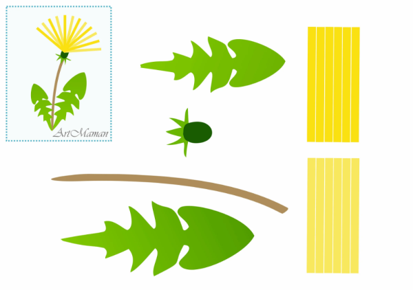 Аппликации для детей для вырезания