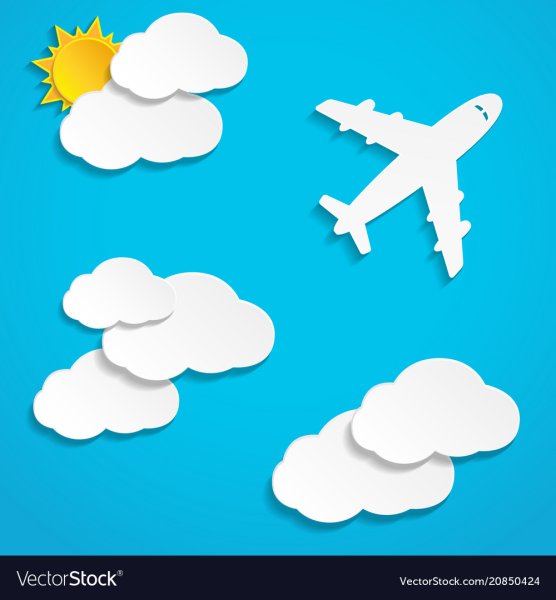 Самолетики для аппликации для дошкольников