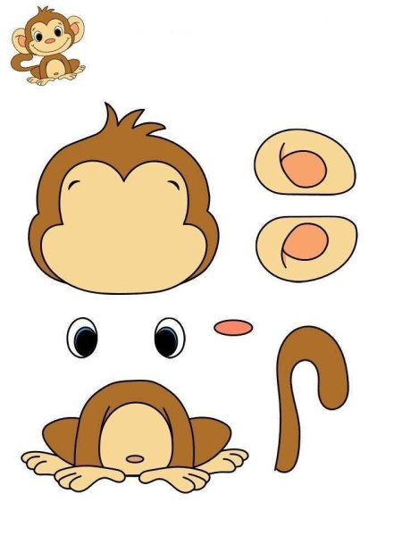 Шаблоны поделок для детей