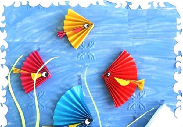 Поделка рыбка