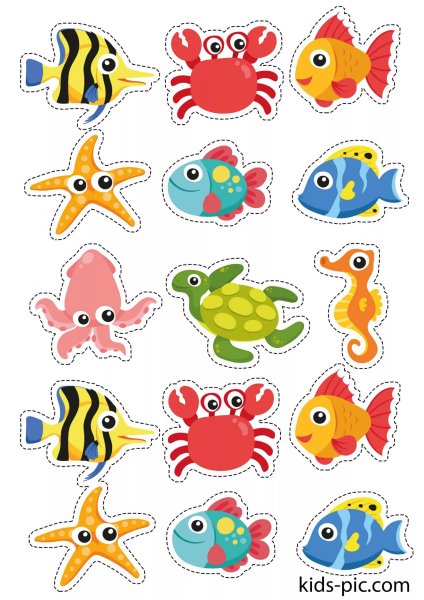 Рыбки. Аппликация