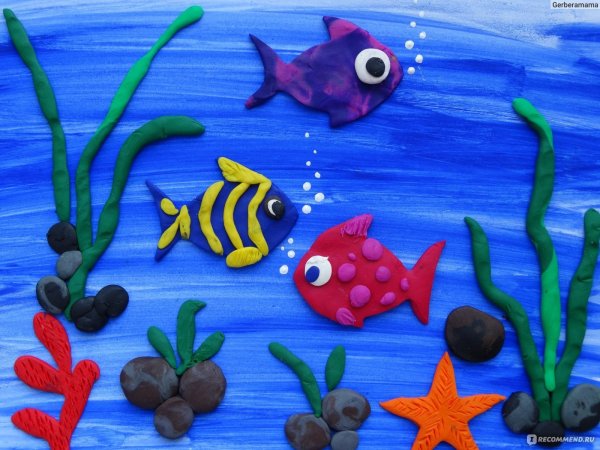 Поделка морские обитатели