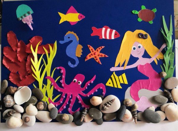 Поделка подводный мир