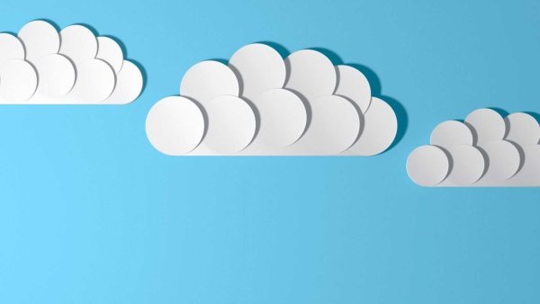 Объемные облака