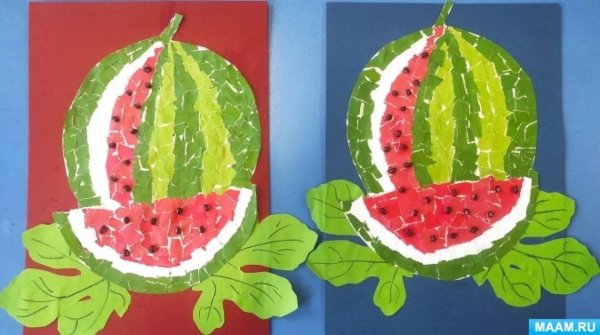 Дыня аппликация