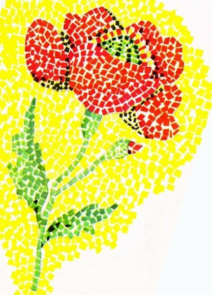 Отрывная аппликация