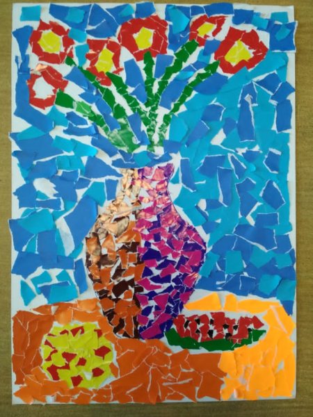 Рваная аппликация