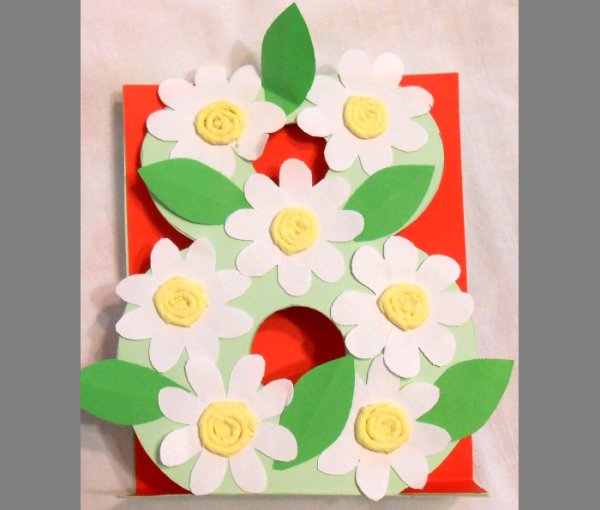 Поделки на 8 марта