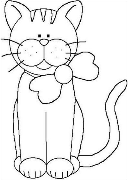 Аппликация шаблон