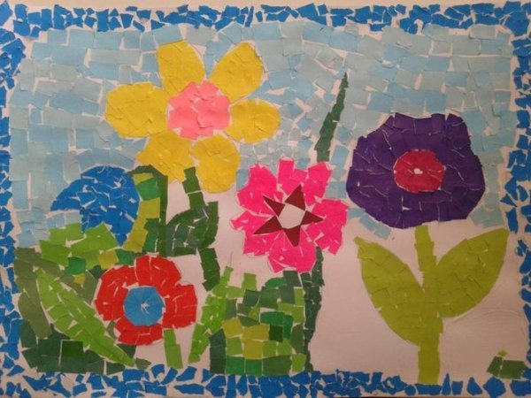 Рваная аппликация