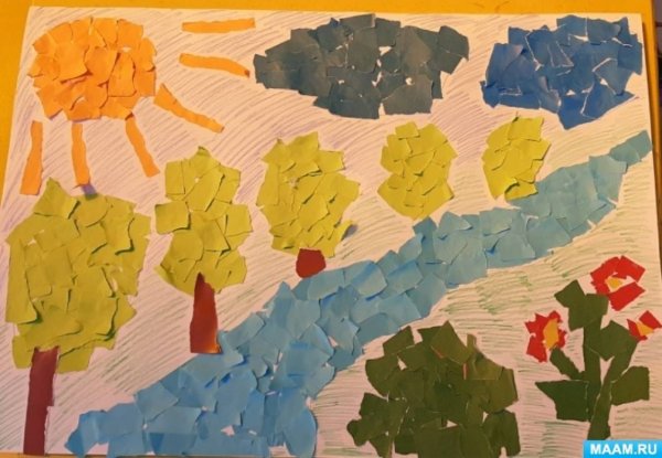 Обрывная мозаика