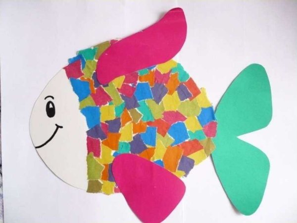 Рыбка поделка для детей