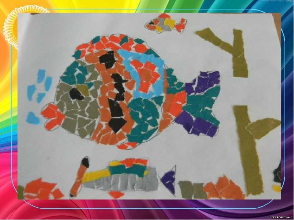 Отрывная аппликация