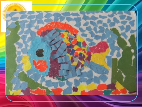 Отрывная аппликация