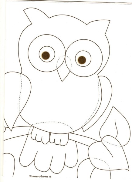 Схемы для аппликаций из ткани