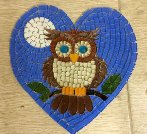 Поделки из мозаики