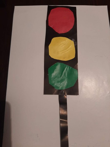 Поделка светофор