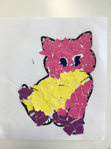 Отрывная аппликация