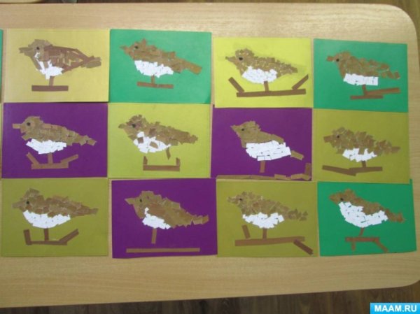 Аппликация в подготовительной группе