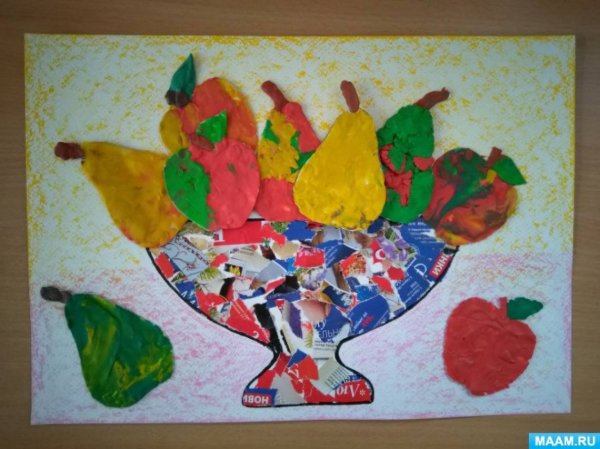 Натюрморт аппликация