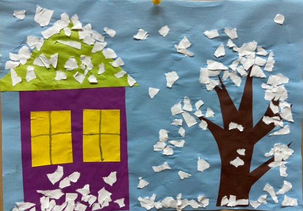 Аппликация Весна