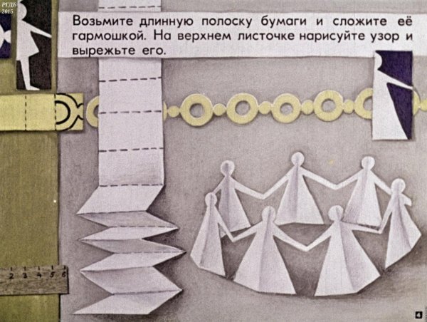 Аппликация хоровод