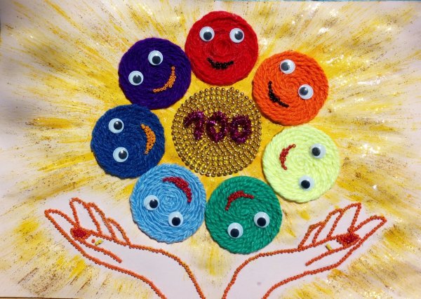 Творческие работы детей в детском саду