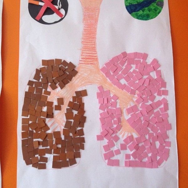 Поделка на тему тело человека