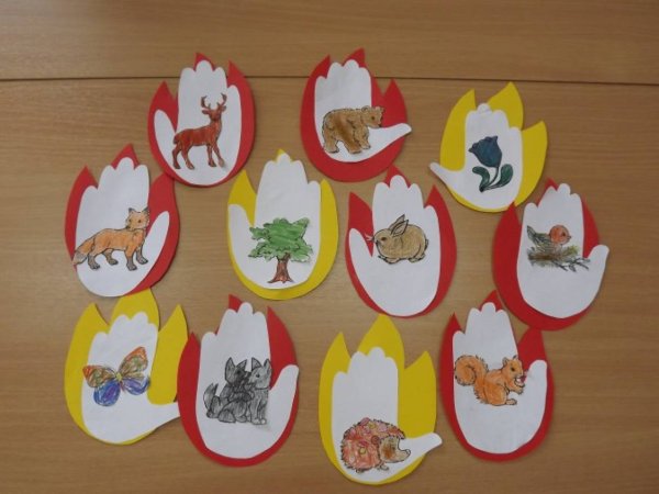 Аппликация на тему безопасность в подготовительной группе