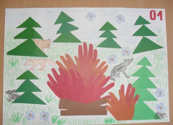 Поделки на тему лес