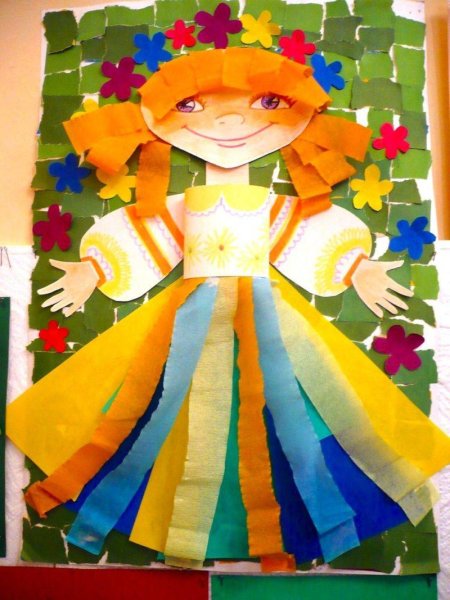 Аппликации для девочек