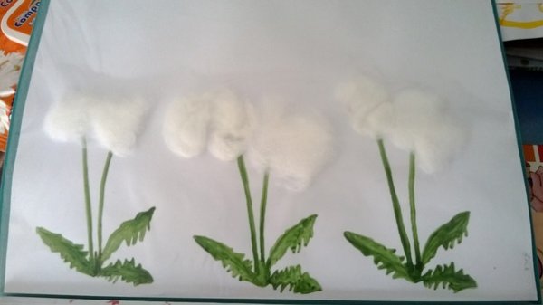 Поделки с ватой