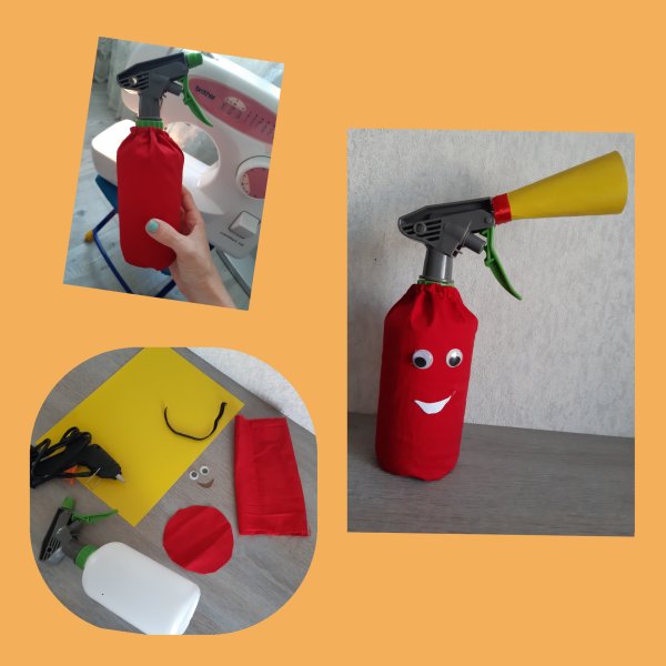 Огнетушитель из бутылки