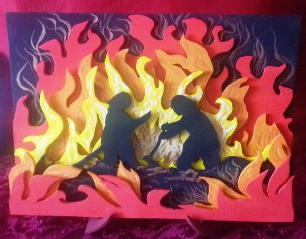 Поделки на противопожарную тему