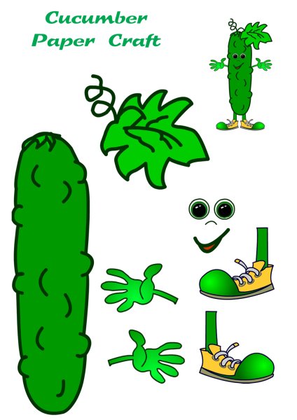 Овощи аппликация для детей