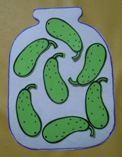 Овощи аппликация для детей