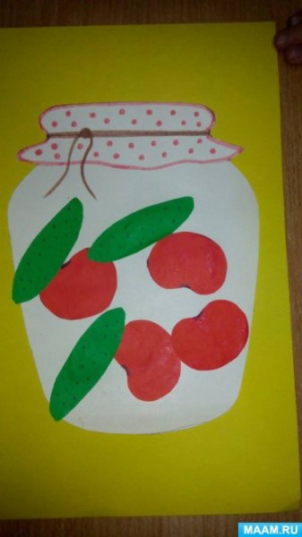 Аппликация. Овощи