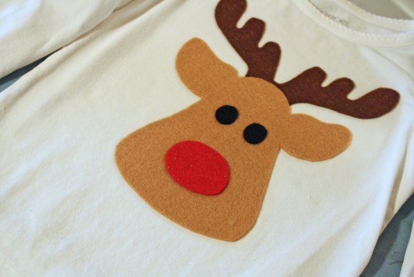 Аппликация олень