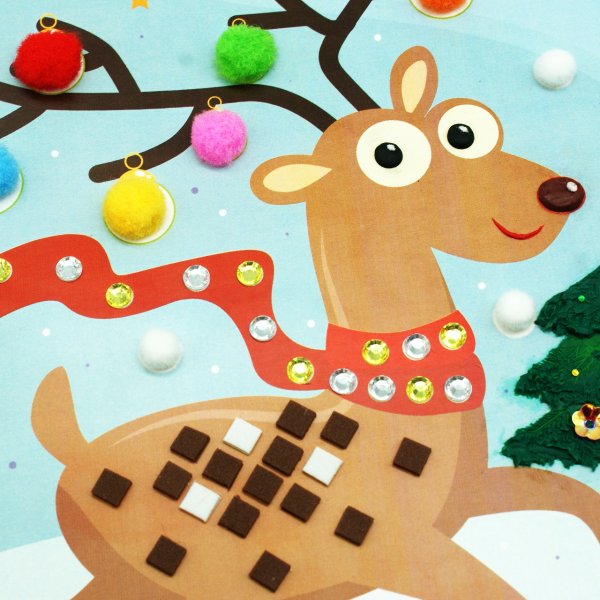 Новогодние аппликации для детей