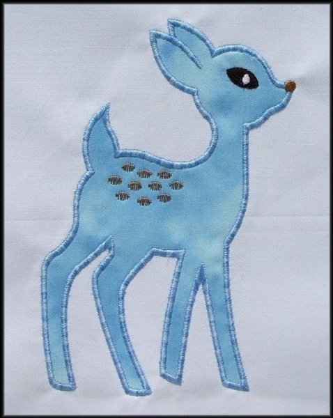 Картинка для аппликаций Олененок