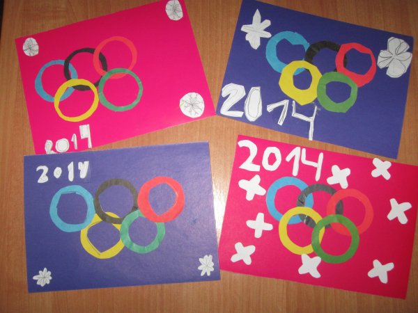 Аппликация Олимпийские игры