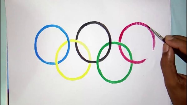 Олимпийские игры рисунок
