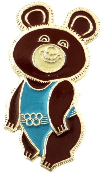 Олимпийский мишка олимпиада 80