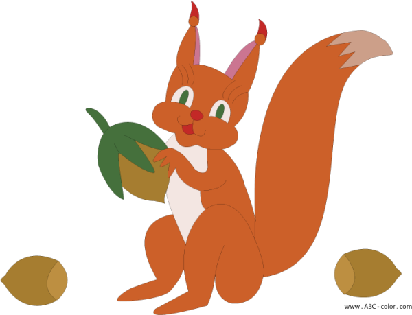 Белочка рисунок
