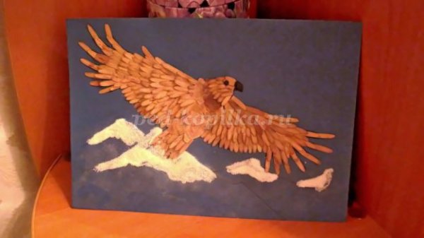 Орел аппликация